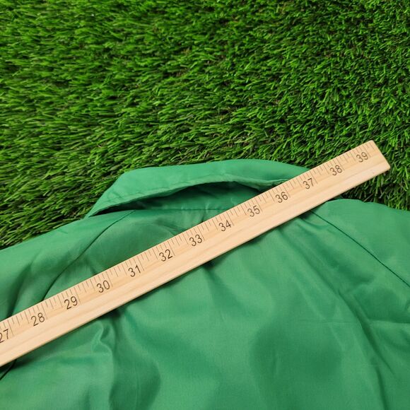 Vintage 80s Chalk-Line Coach Jacket Small 23x28 Green Cougars - Picture 4 of 16